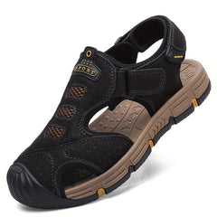 Men's Non slip Sandals Quick Dry Closed Toe Rubber Sole Beach Shoes