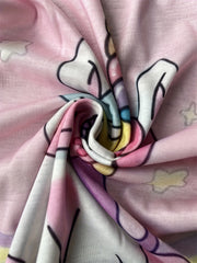 Girl's Rainbow & Pony Princess Dress for Summer Party
