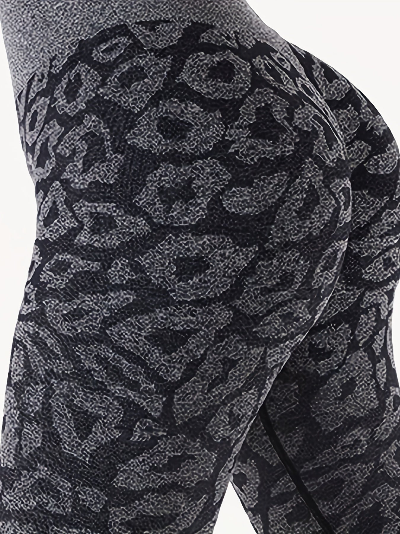 Leopard Print High Waist Yoga Leggings Women's Activewear