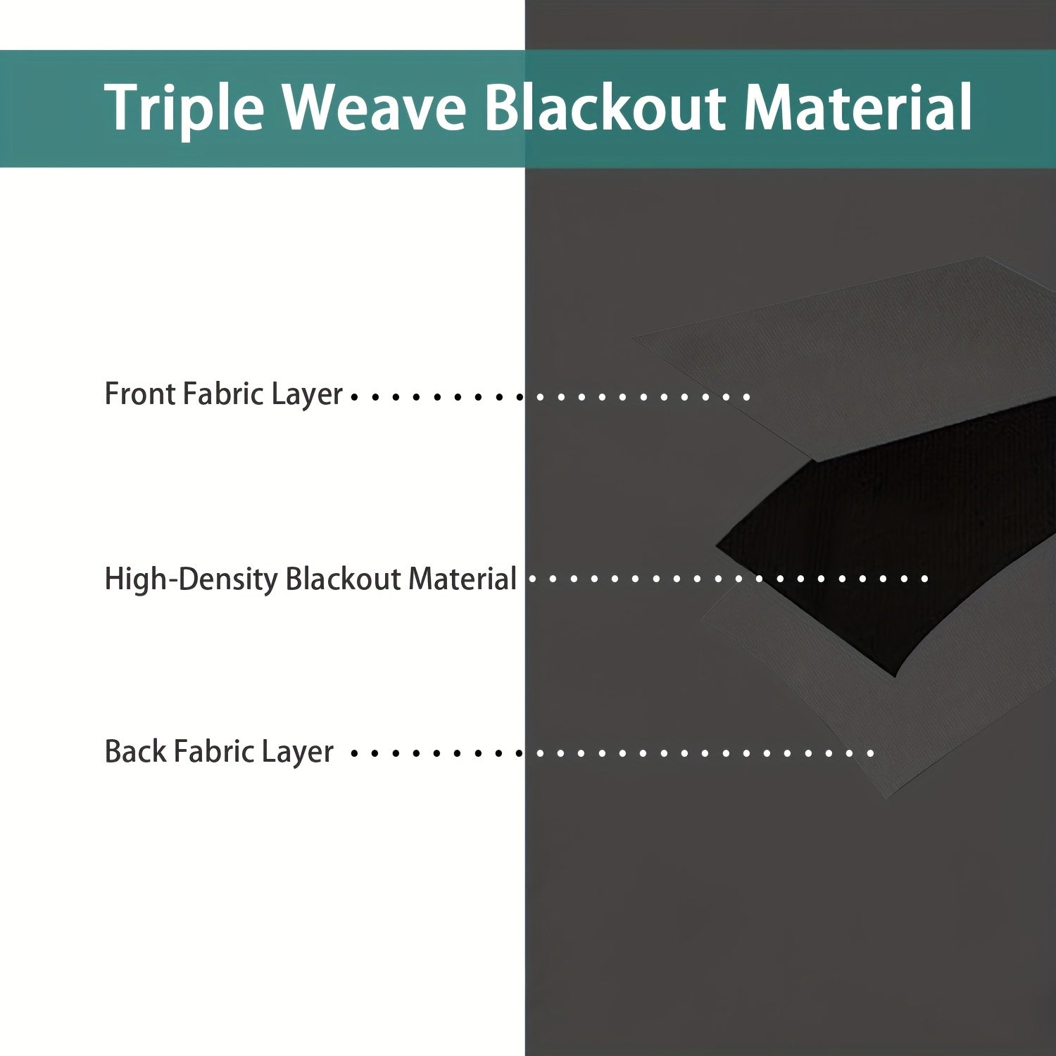 French Blackout Door Curtain - Solid Blackout Door Curtain