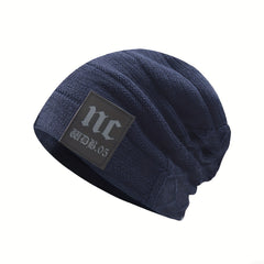 Men's Windproof Woolen Hat Warm Knitted Hat
