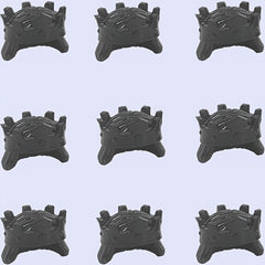 9pcs Mini Medieval Castle Building Block Set King Crown Characters