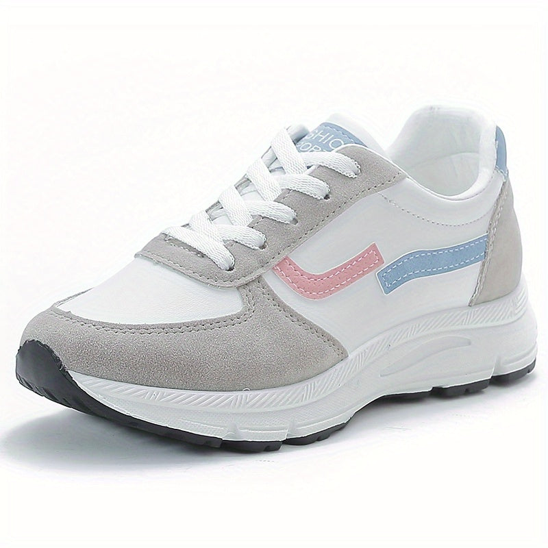 Women's Colorblock Lace-Up Sneakers