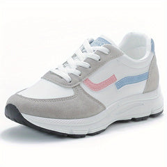 Women's Colorblock Lace-Up Sneakers