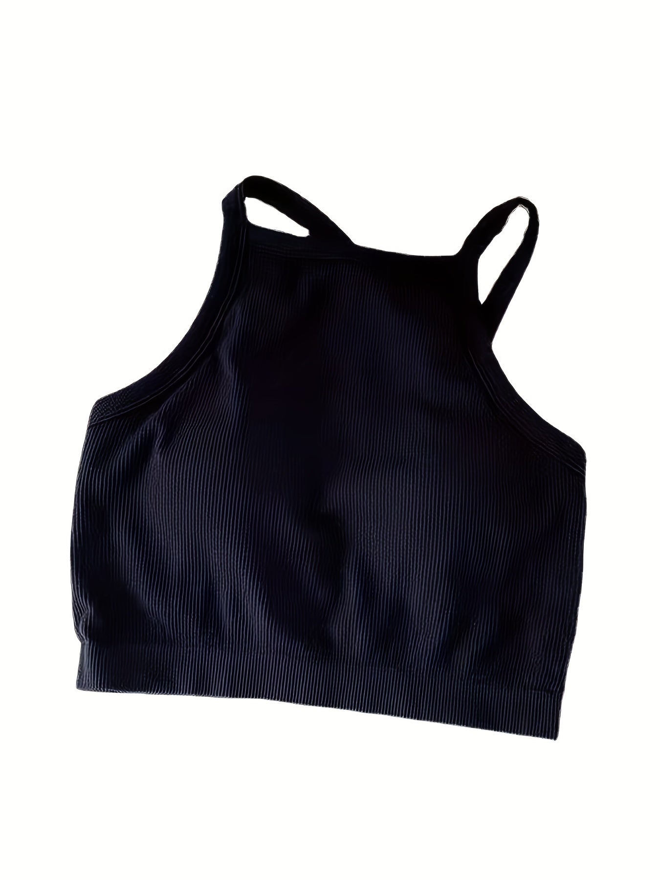 Camisole Halter Top With Chest Pads for Teens 13-20 Years