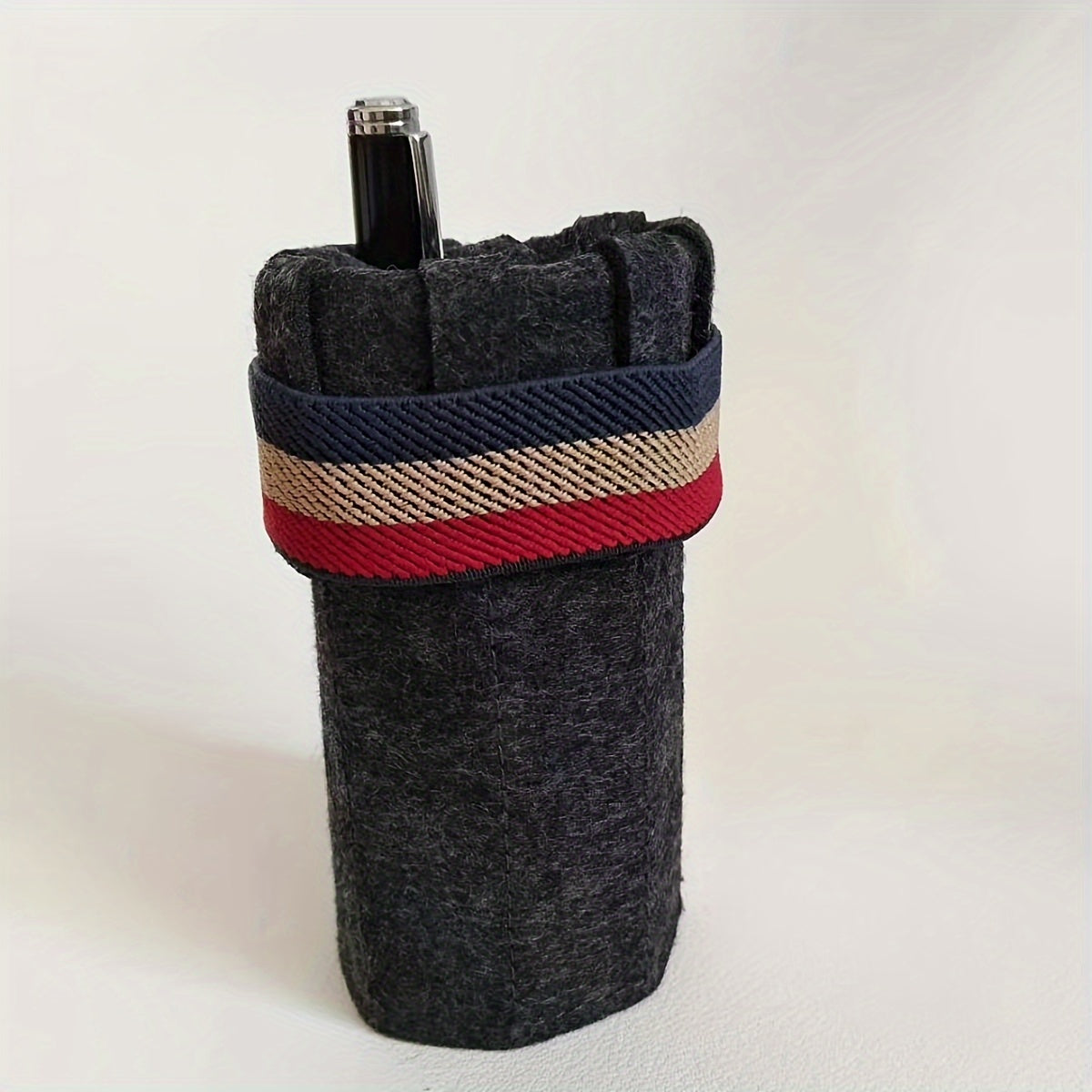 Large Capacity Roll Pen Curtain Pencil Storage Stationery Bag