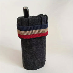 Large Capacity Roll Pen Curtain Pencil Storage Stationery Bag