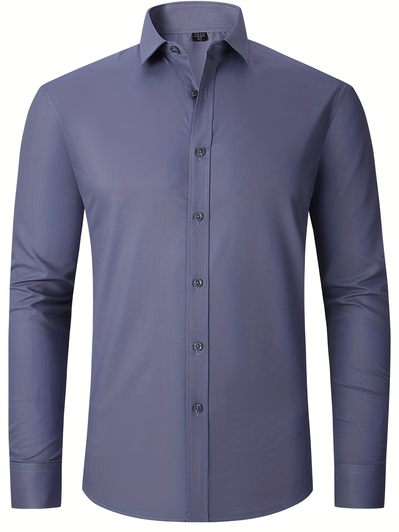 Men's Classic Button Up Shirt for Business Occasion