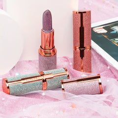 Glitter Star Lipstick Nourishing Makeup Waterproof Long Lasting Cosmetic Jelly