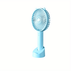 Mini USB Rechargeable Fan Portable Foldable Pocket Quiet Fan