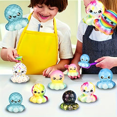 Soft Octopus Toys Slow Rising Sensory Toys for Kids Party Favors