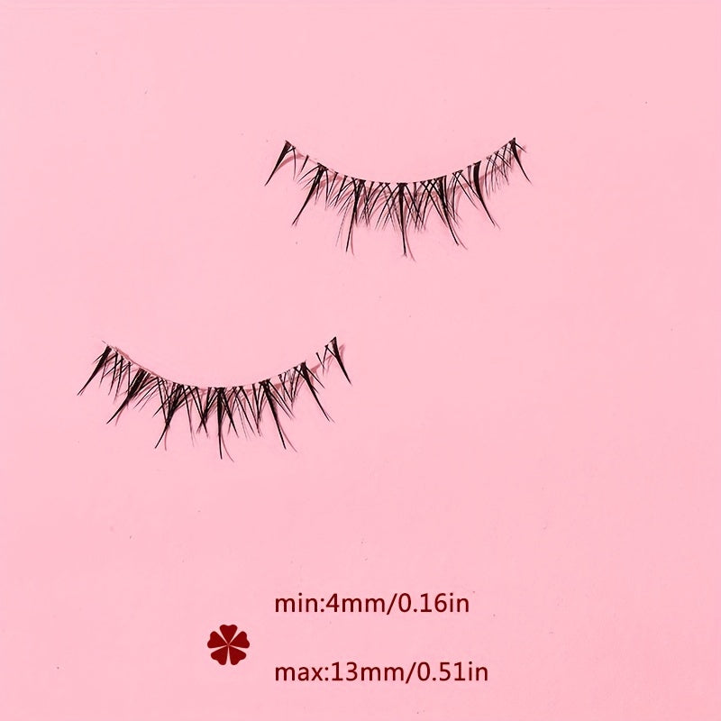 5 Pairs Anime Cosplay False Eyelashes Natural Long Makeup Lash Extension 13mm