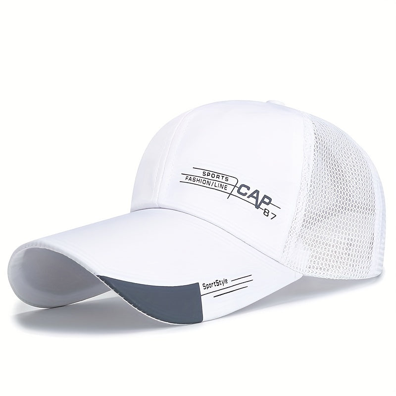 Summer Mesh Breathable Sunshade Baseball Cap Sun Hat
