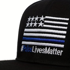 Flag Embroidery Snapback Hat Hip Hop Sunshade Dad Hat