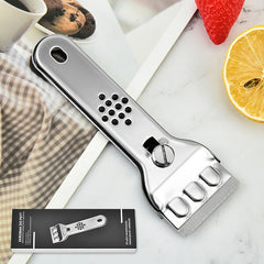 1pc Multifunctional Stainless Steel Cleaning Shovel for Household Cleaning