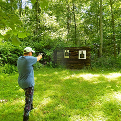 10pcs Shooting Targets 30-48x45-72cm Military Training Accessory