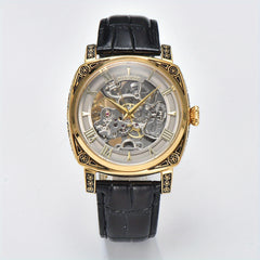 Student's Automatic Mechanical Hollow Watch Waterproof