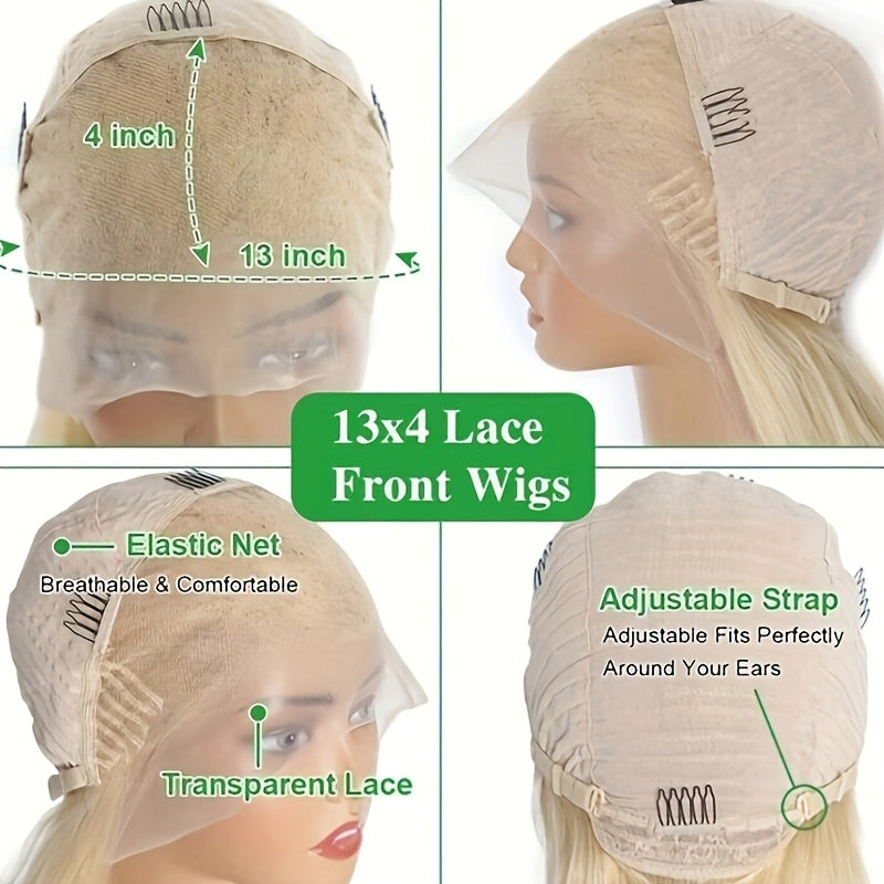 13x4 Lace Frontal Wig Transparent Kinky Curly Wig Natural Hairline Human Hair