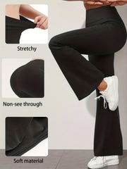 Breathable Split Sports Fitness Yoga Trousers