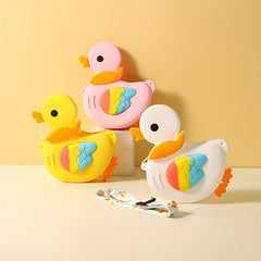 Cartoon Duck Messenger Bag Coin Purse Wallet for Kids