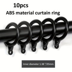 2pc Aluminum Alloy Curtain Rod Bracket Strong Load-bearing Capacity