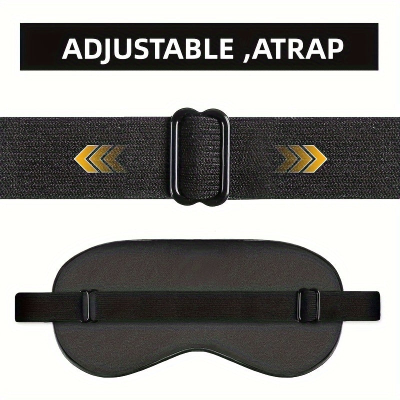 Adjustable Breathable Sleep Eye Mask Blackout for Travel Sleep Nap Yoga