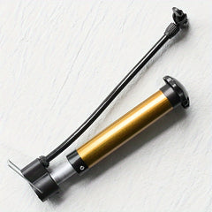 Golden Basketball Pump Household Inflatable Pump Mini Portable Manual Pump