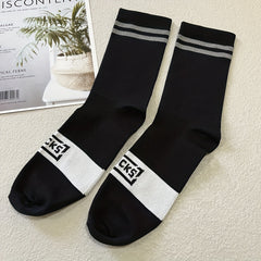 Reflective Breathable Sports Socks for Running Cycling