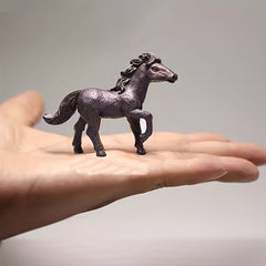 Handcrafted Horse Statue for Landscaping and Bonsai Decor