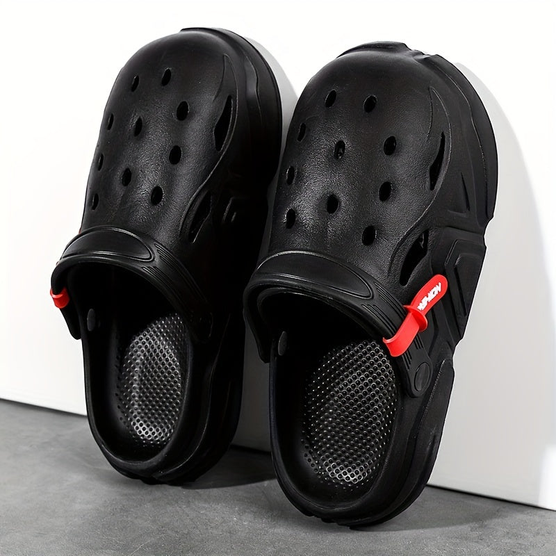 Unisex Platform Clogs Hollow Out Garden Shoes