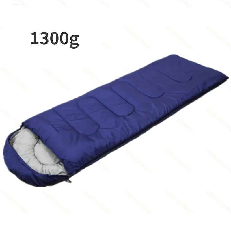 Lightweight Adult Sleeping Bag with Cap for Outdoor Travel and Camping