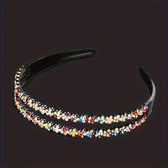 Anti-skid Double Row Headband With Teeth For Women And Children