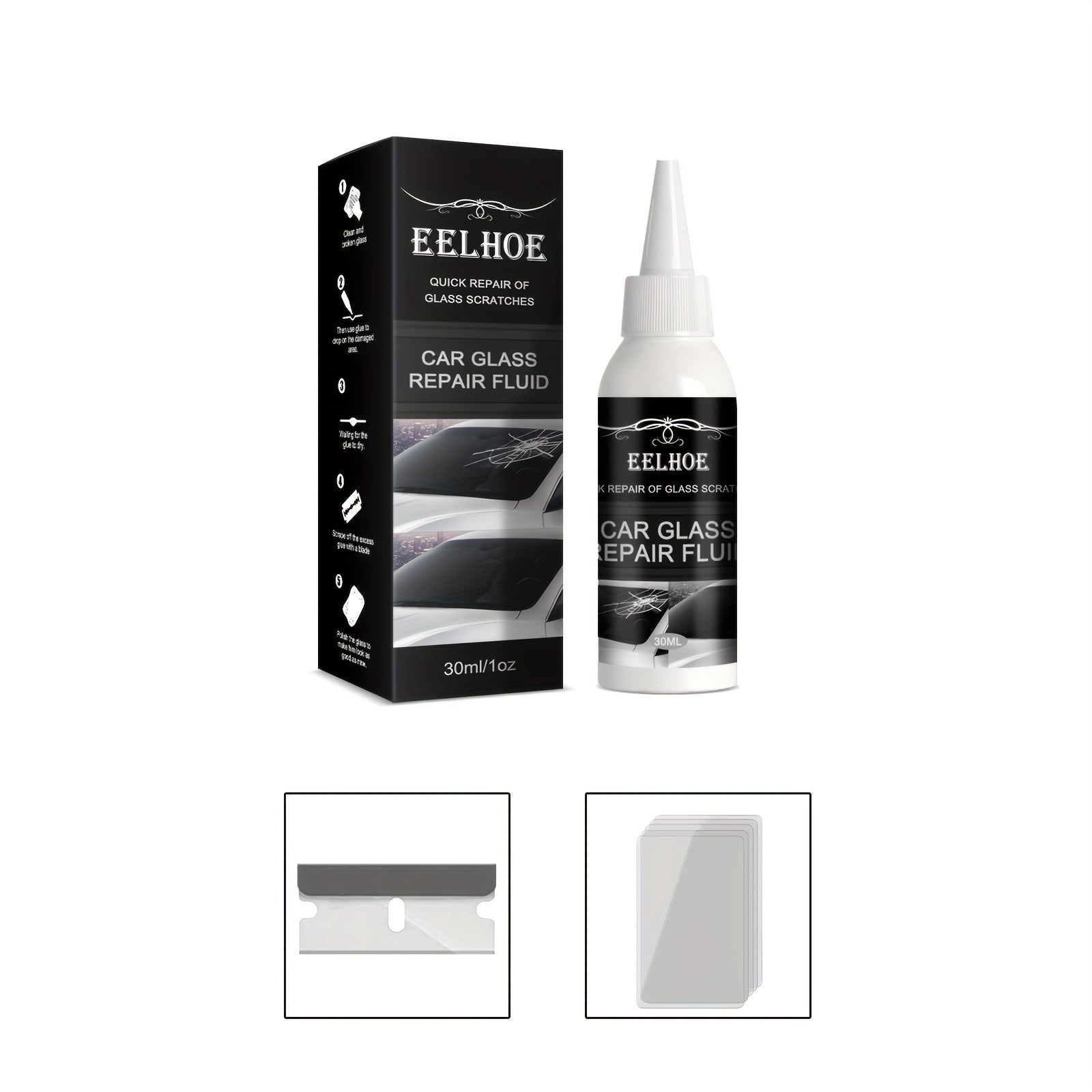 Auto Glass Repair Glue Windshield Crack Adhesive