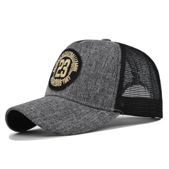 Retro Style Mesh Baseball Cap for Men and Women