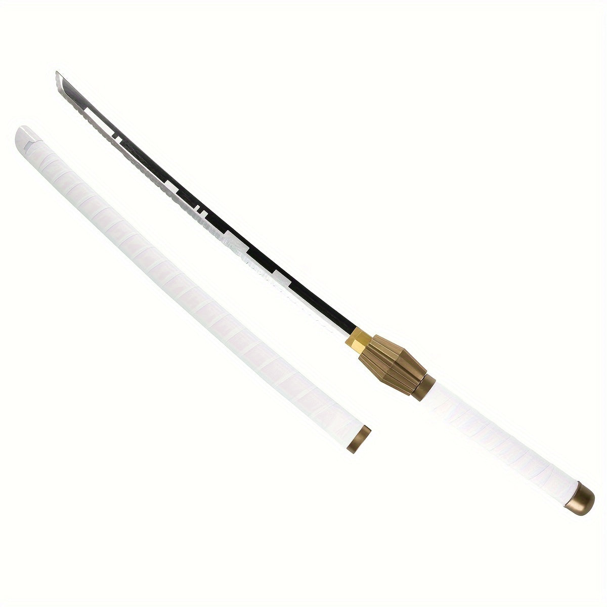 Anime Wooden Samurai Katana Sword - Halloween Cosplay Roleplaying