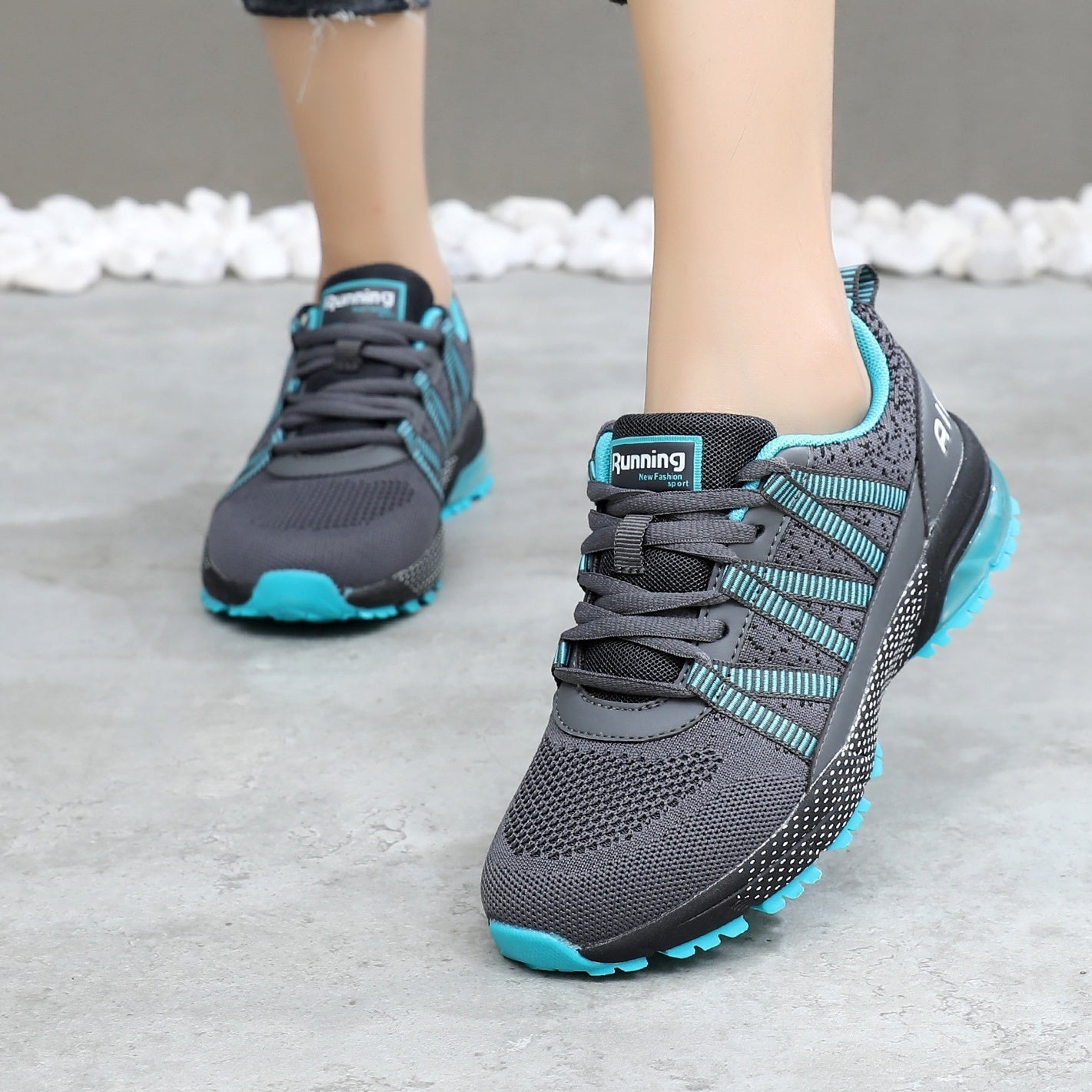 Women's Outdoor Air Cushion Running Shoes Anti Slip Off road Shoes