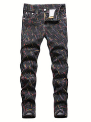 Boys Stripes Jeans Denim Pants Street Hip Hop Style