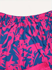 Allover Print Off Shoulder Two Piece Set