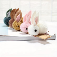 1pc Rabbit Plush Hair Clips for Baby Girls