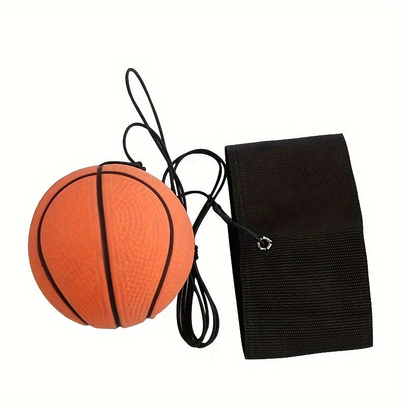 Wrist Ball Wristband Sports Balls - Basketball Baseball Football Rubber Bounce