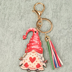 Christmas Resin Pendant Keychain for Car Keys Backpacks Wallets