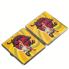 Printed Leather Cigarette Box 20 Capasity Great Gift For Men