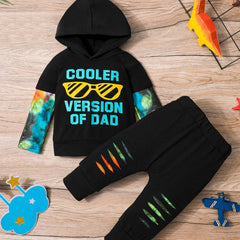 Toddler Boy's Tie Dye Hoodie & Sweatpants Set