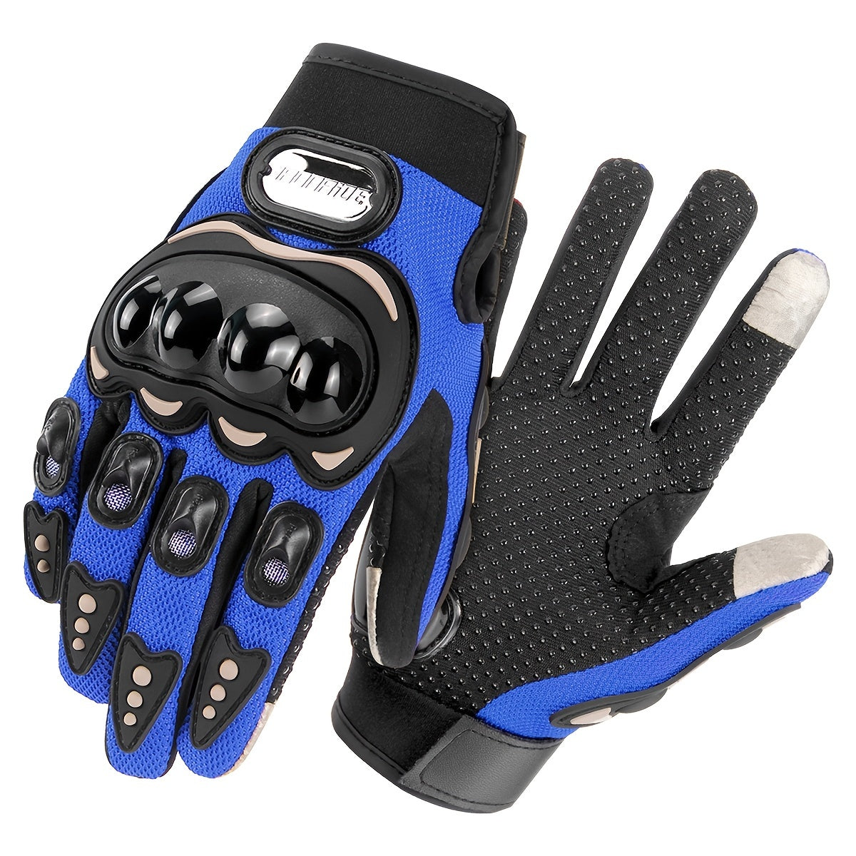 Breathable Finger Protection Touch Screen Racing Motorcycle Gloves