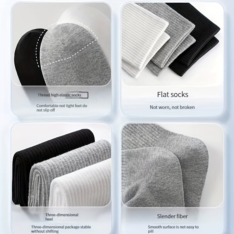 5 Pairs Disposable Wash Cotton Compression Socks