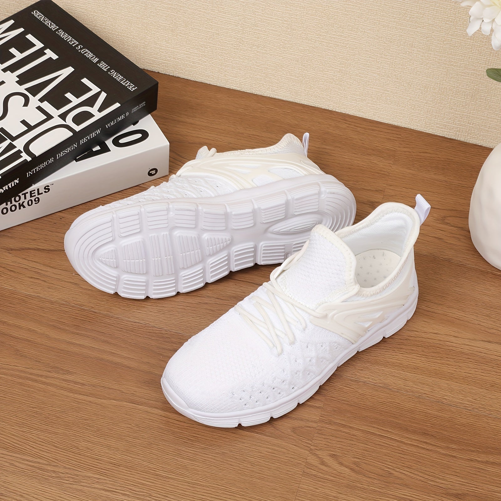 Women's Breathable Slip On Sneakers Lightweight Casual Shoes