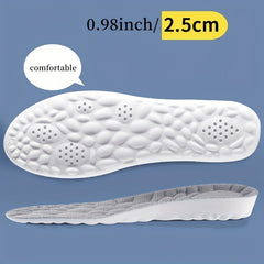 Heightening Insoles Latex Soft Bottom Comfortable Shock Absorption