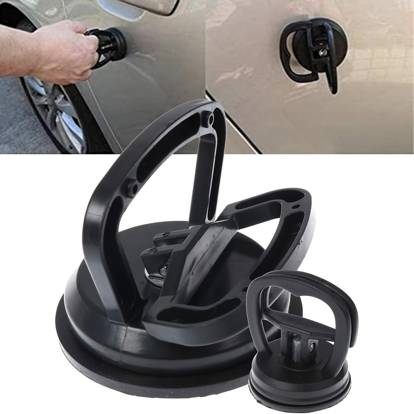 2pcs Pro Lift Dent Puller Strong Suction Dent Remover Kit
