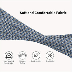 Check Plaid Breathable Headband for Sport & Casual Outfits