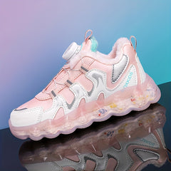 Plush Lining Shoes - Comfy Breathable Sneakers